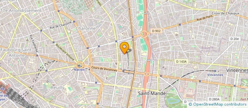 localisation de l'entreprise MONSIEUR JEAN-MICHEL DELVILLE  PARIS