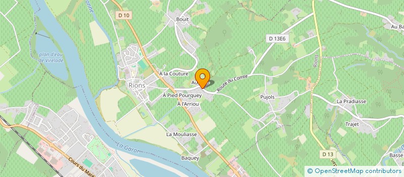 localisation de l'entreprise MONSIEUR JEAN MICHEL DEMAULJEAN  RIONS