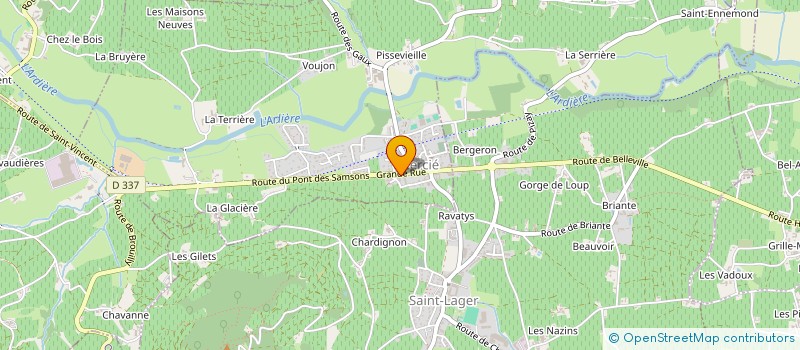 localisation de l'entreprise MONSIEUR JEAN-MICHEL DEMONT DIT MEUNIER  CERCIE