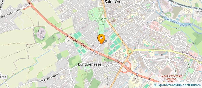 localisation de l'entreprise MONSIEUR JEAN-MICHEL DENUNCQ  LONGUENESSE