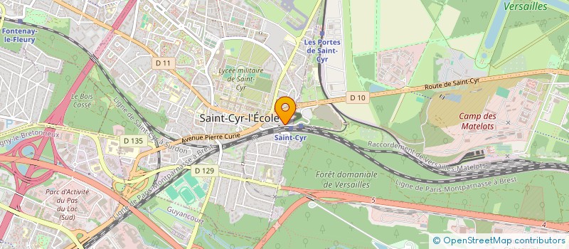 localisation de l'entreprise MONSIEUR JEAN-MICHEL DENYS à SAINT-CYR-L'ECOLE