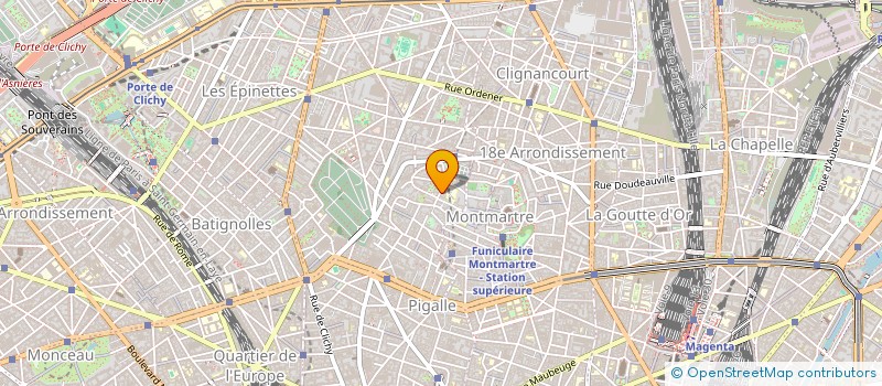 localisation de l'entreprise MONSIEUR JEAN MICHEL DERAIN  PARIS