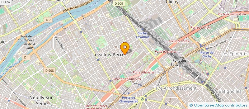 localisation de l'entreprise MONSIEUR JEAN-MICHEL DERAPPE à LEVALLOIS-PERRET