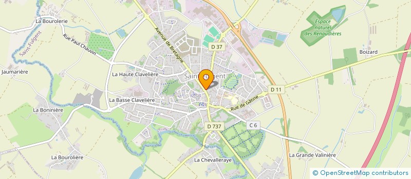 localisation de l'entreprise MONSIEUR JEAN-MICHEL DEROCQ  SAINT-FULGENT