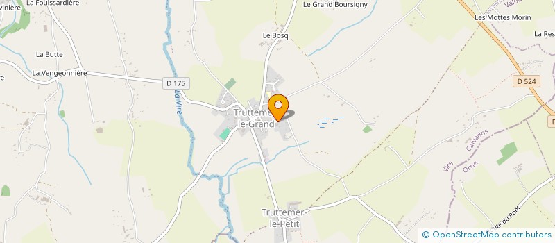 localisation de l'entreprise MONSIEUR JEAN-MICHEL DESDOITS  VIRE-NORMANDIE