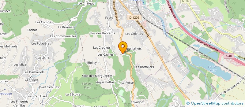 localisation de l'entreprise MONSIEUR JEAN-MICHEL DESNOTTES à SALLANCHES