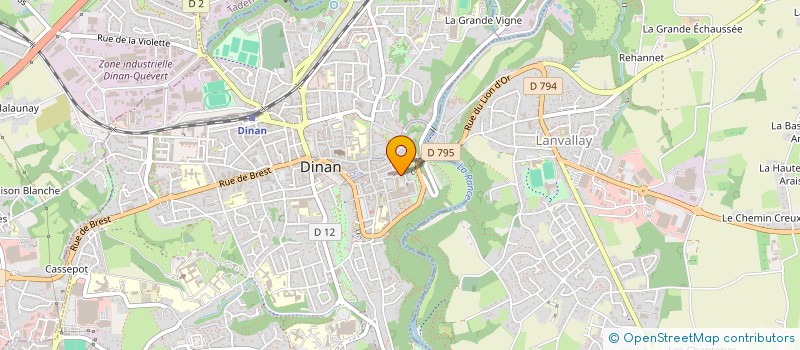 localisation de l'entreprise MONSIEUR JEAN-MICHEL DESRAME à DINAN
