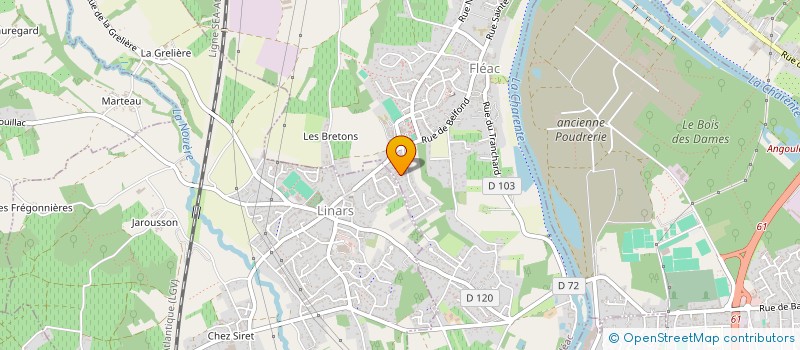 localisation de l'entreprise MONSIEUR JEAN-MICHEL DILLERIN à FLEAC