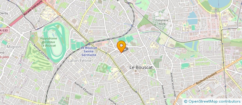 localisation de l'entreprise MONSIEUR JEAN MICHEL DO AMARAL  LE BOUSCAT