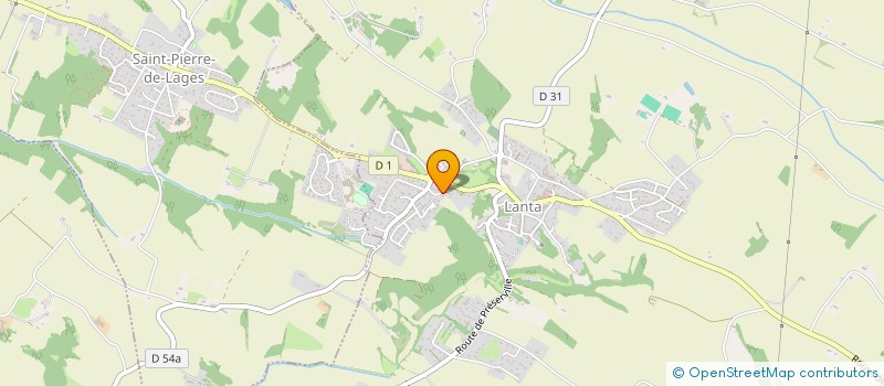 localisation de l'entreprise MONSIEUR JEAN-MICHEL DOUMERC  LANTA