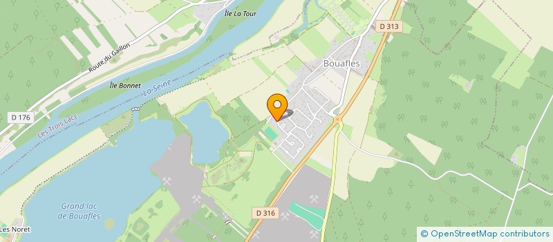 localisation de l'entreprise MONSIEUR JEAN-MICHEL DROUHAULT à BOUAFLES