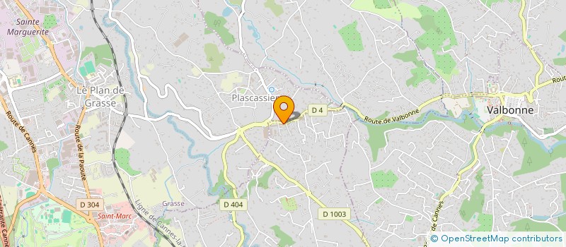 localisation de l'entreprise MONSIEUR JEAN MICHEL DUARTE  MOUANS-SARTOUX