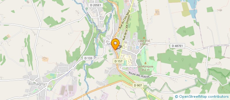 localisation de l'entreprise MONSIEUR JEAN-MICHEL DUBOIS  MORTAIN-BOCAGE