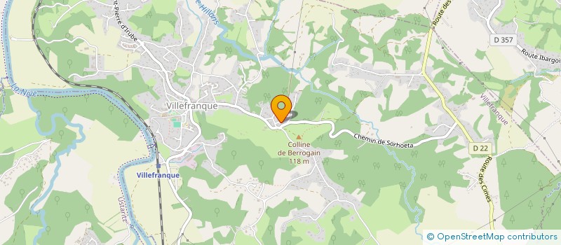 localisation de l'entreprise MONSIEUR JEAN MICHEL DUCAU LUCART  VILLEFRANQUE