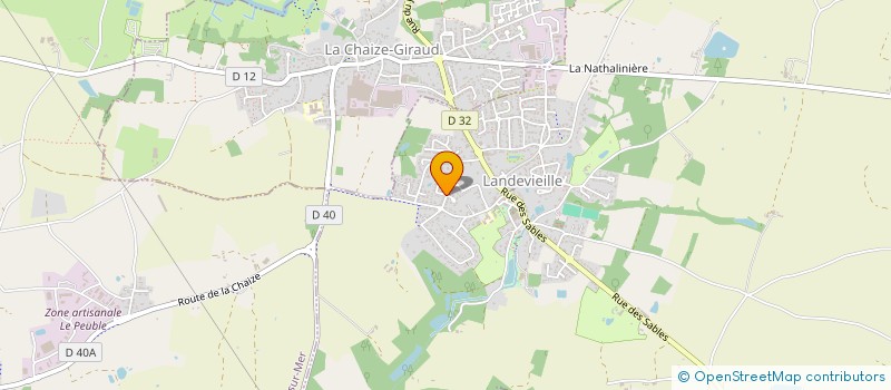 localisation de l'entreprise MONSIEUR JEAN-MICHEL DUCHER à LANDEVIEILLE