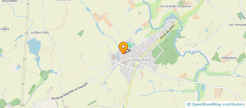 localisation de l'entreprise MONSIEUR JEAN MICHEL DUPE à BEAUPREAU-EN-MAUGES