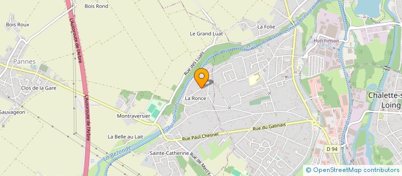 localisation de l'entreprise MONSIEUR JEAN-MICHEL DUPONT à PANNES