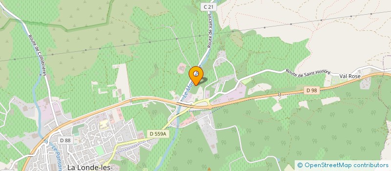 localisation de l'entreprise MONSIEUR JEAN-MICHEL DUPUYOO  LA LONDE-LES-MAURES