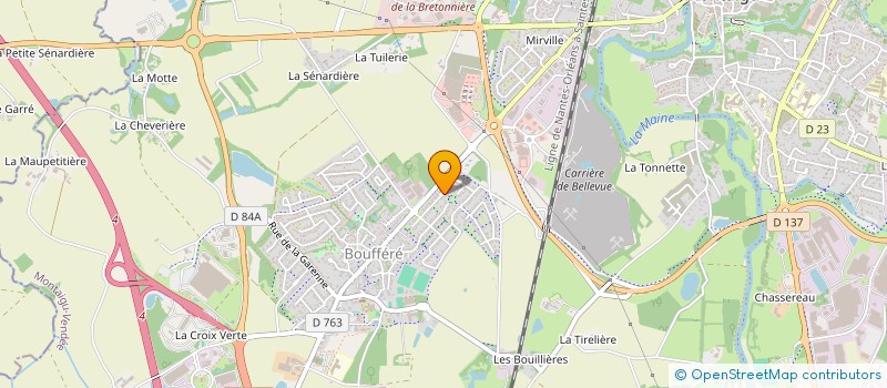 localisation de l'entreprise MONSIEUR JEAN-MICHEL DURET à MONTAIGU-VENDEE