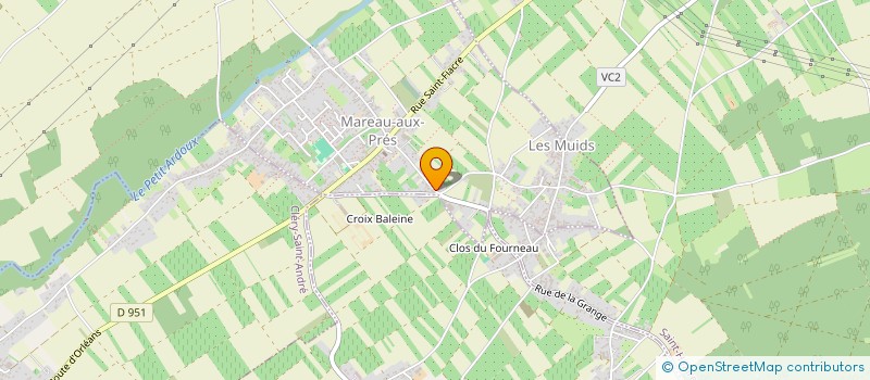 localisation de l'entreprise MONSIEUR JEAN-MICHEL DUVALLET à MAREAU-AUX-PRES