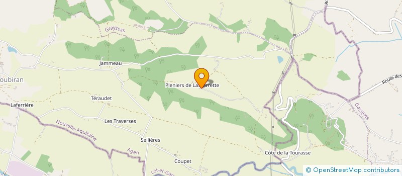 localisation de l'entreprise MONSIEUR JEAN-MICHEL EBRARD  CLERMONT-SOUBIRAN