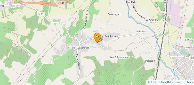 localisation de l'entreprise MONSIEUR JEAN-MICHEL ELLION à SAINT-SATURNIN