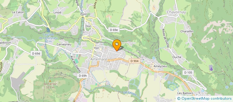 localisation de l'entreprise MONSIEUR JEAN-MICHEL ENCARNACAO  ARTEMARE