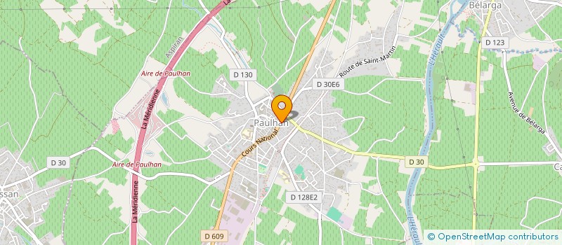 localisation de l'entreprise MONSIEUR JEAN-MICHEL ESTABLE à PAULHAN