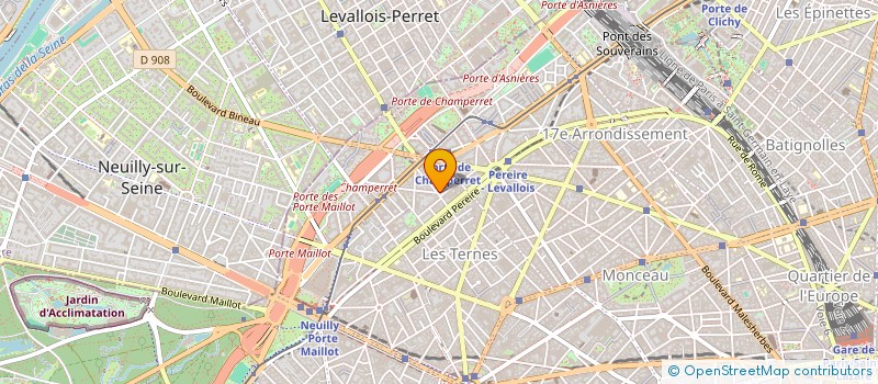 localisation de l'entreprise MONSIEUR JEAN-MICHEL FALLIGAN DEVERGNE à LEVALLOIS-PERRET