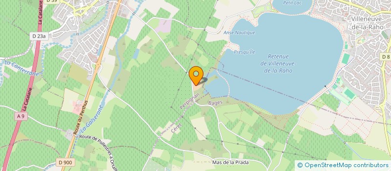 localisation de l'entreprise MONSIEUR JEAN-MICHEL FARINES  POLLESTRES