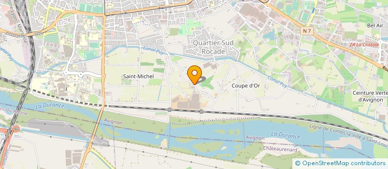 localisation de l'entreprise MONSIEUR JEAN-MICHEL FAURE  AVIGNON