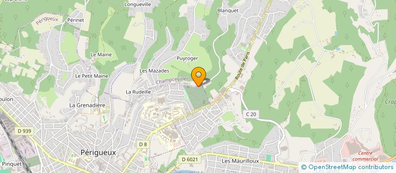 localisation de l'entreprise MONSIEUR JEAN-MICHEL FERENC  CHAMPCEVINEL