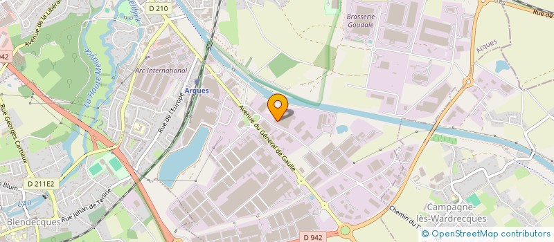 localisation de l'entreprise MONSIEUR JEAN-MICHEL FISCHER  ARQUES