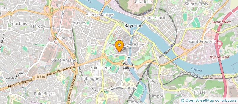 localisation de l'entreprise MONSIEUR JEAN-MICHEL FLOSI à BAYONNE
