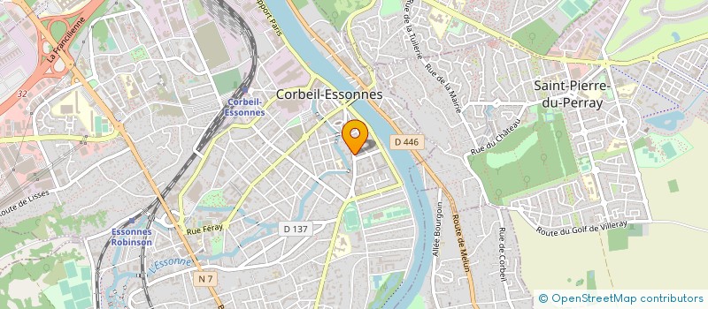 localisation de l'entreprise MONSIEUR JEAN-MICHEL FRANCONY à CORBEIL-ESSONNES
