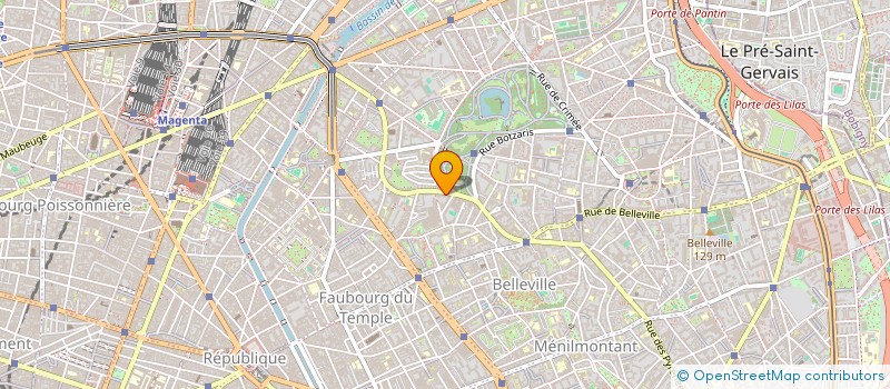 localisation de l'entreprise MONSIEUR JEAN-MICHEL GABILLET  PARIS