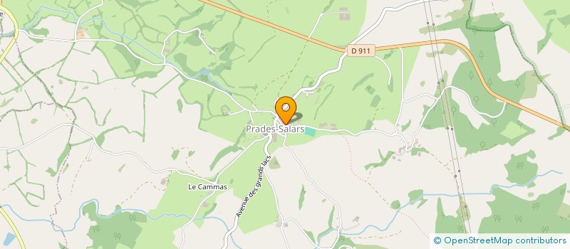 localisation de l'entreprise MONSIEUR JEAN-MICHEL GAL  PRADES-SALARS