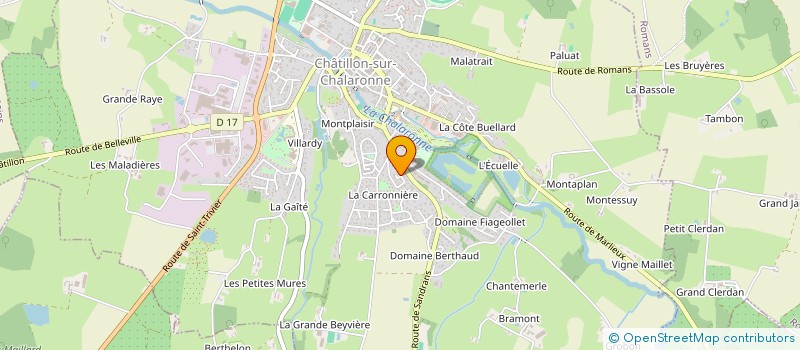 localisation de l'entreprise MONSIEUR JEAN MICHEL GALERA  CHATILLON-SUR-CHALARONNE