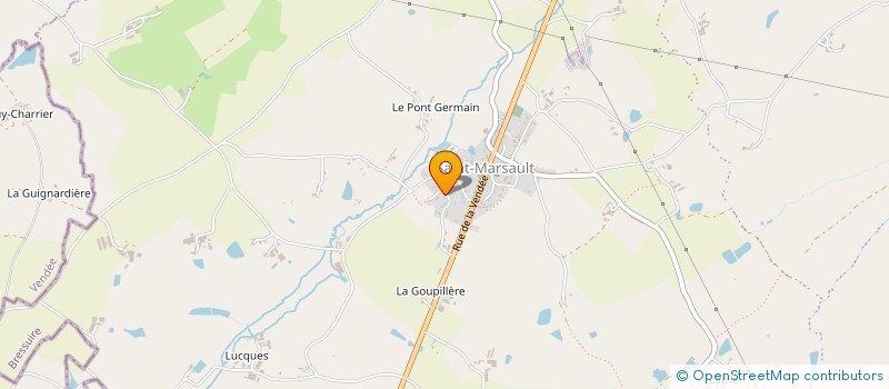 localisation de l'entreprise MONSIEUR JEAN MICHEL GANDRILLON  LA FORET-SUR-SEVRE