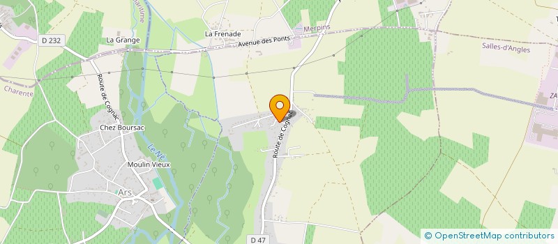 localisation de l'entreprise MONSIEUR JEAN-MICHEL GATINEAU  GIMEUX