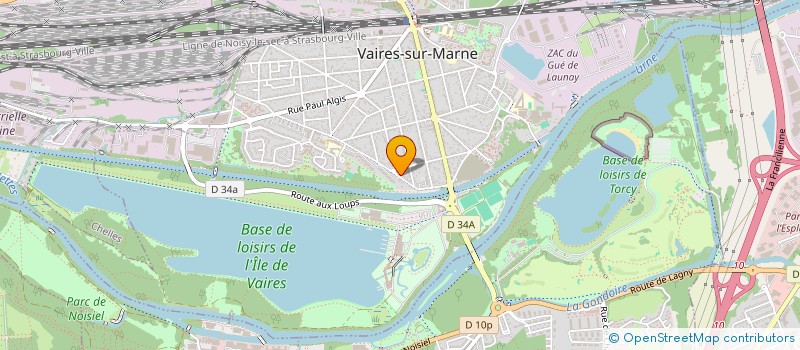 localisation de l'entreprise MONSIEUR JEAN-MICHEL GAUCI  VAIRES-SUR-MARNE