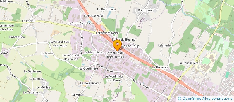 localisation de l'entreprise MONSIEUR JEAN-MICHEL GAUTIER à COUERON