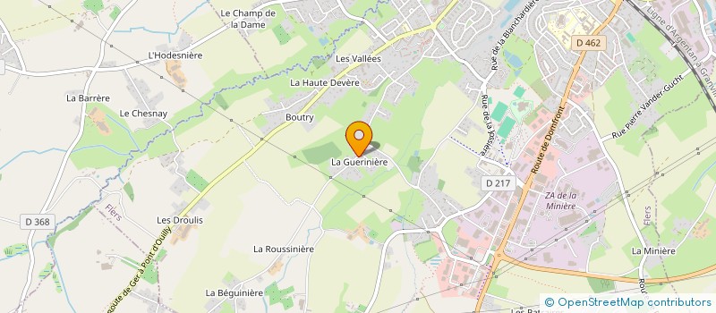 localisation de l'entreprise MONSIEUR JEAN-MICHEL GAUTRIN à FLERS