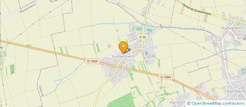 localisation de l'entreprise MONSIEUR JEAN-MICHEL GEIST  FURDENHEIM