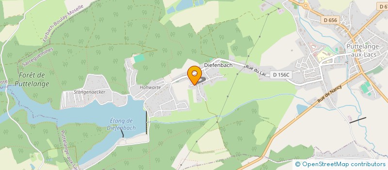 localisation de l'entreprise MONSIEUR JEAN-MICHEL GERBER  PUTTELANGE-AUX-LACS