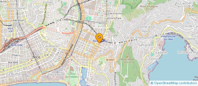 localisation de l'entreprise MONSIEUR JEAN-MICHEL GHEZZI  NICE