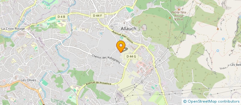 localisation de l'entreprise MONSIEUR JEAN-MICHEL GIACOMO à ALLAUCH