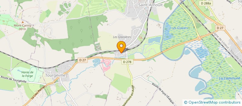 localisation de l'entreprise MONSIEUR JEAN MICHEL GIRAULT  TOUQUES