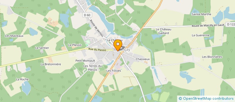 localisation de l'entreprise MONSIEUR JEAN MICHEL GODART  MILLANCAY