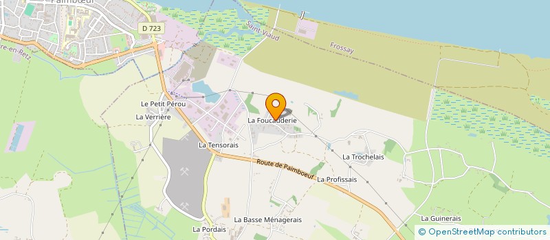 localisation de l'entreprise MONSIEUR JEAN MICHEL GOUARD  SAINT-VIAUD